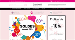 Desktop Screenshot of modress.com