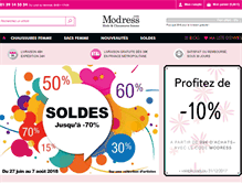 Tablet Screenshot of modress.com